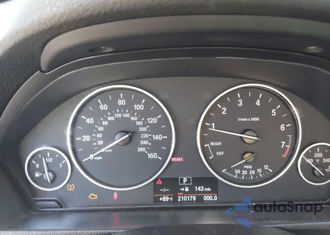 2013 BMW 328I xDrive z USA, uszkodzony, nr VIN WBA3B5C51DF590768